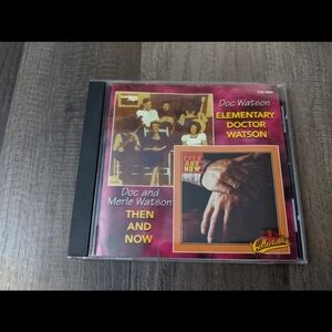 1997 Doc Watson And Merle Watson Elementary Doctor Watson / Then And Now CD